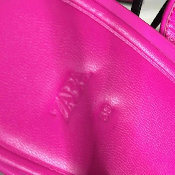 ZARA STRAPPY CHUNKY PLATFORM HEELED SANDALS - Picture 10 of 13